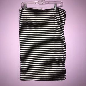 Stretch striped skirt!